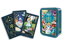 Load image into Gallery viewer, Alice in Wonderland Tiny Tarot Deck and Guidebook
