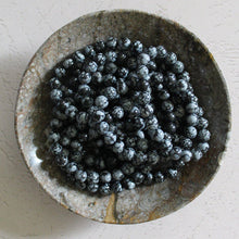 Load image into Gallery viewer, Snowflake Obsidian - Bracelet