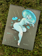 Load image into Gallery viewer, 2025 Pin-Up Calendar: The Toadstool Coven