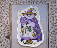 Load image into Gallery viewer, Cat Witch - Woven Patch