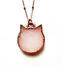 Load image into Gallery viewer, Crystal Cat Necklace