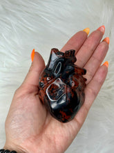 Load image into Gallery viewer, Crystal Carved Anatomical Hearts