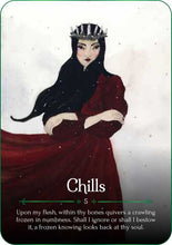 Load image into Gallery viewer, Seasons of the Witch: Yule Oracle by Lorriane Anderson