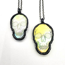 Load image into Gallery viewer, Abalone Skull Necklace