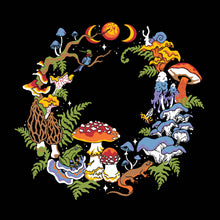 Load image into Gallery viewer, Mushroom Fairy Ring - Vinyl Sticker - PNW Snail Hummingbird