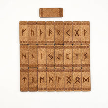 Load image into Gallery viewer, Elder Futhark Rune Staves in Smoke