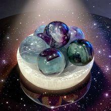 Load image into Gallery viewer, Rainbow Fluorite - Spheres