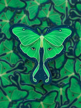 Load image into Gallery viewer, Luna Moth Matte Sticker