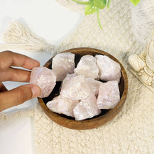 Load image into Gallery viewer, Angel Aura Rose Quartz Raw