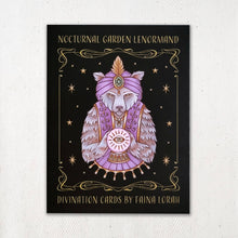 Load image into Gallery viewer, Nocturnal Garden Lenormand - Deluxe Ed - Art Nouveau Deck