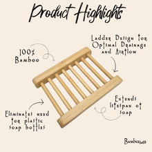 Load image into Gallery viewer, Bamboo Soap Tray