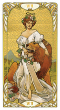 Load image into Gallery viewer, Golden Art Nouveau Tarot