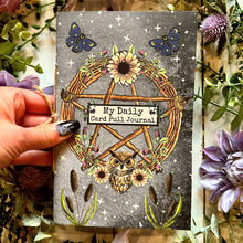 Load image into Gallery viewer, Handmade Daily Tarot or Oracle Card Pull Journal