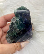 Load image into Gallery viewer, Fluorite and Pyrite Free Forms