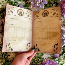 Load image into Gallery viewer, Handmade Daily Tarot or Oracle Card Pull Journal