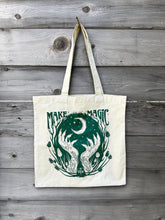 Load image into Gallery viewer, Make Magic Canvas Tote Bag