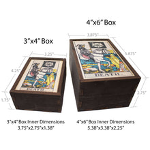 Load image into Gallery viewer, Tarot - 13 - Death Full Color Stash Box