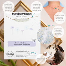 Load image into Gallery viewer, Opaline Seed Necklace for Motherhood