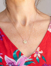 Load image into Gallery viewer, Prehnite Quartz Beam Necklace - I Believe in You