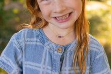 Load image into Gallery viewer, Amethyst Little Wishes Kids Necklace for Healing