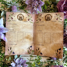 Load image into Gallery viewer, Handmade Daily Tarot or Oracle Card Pull Journal