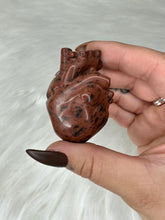 Load image into Gallery viewer, Crystal Carved Anatomical Hearts