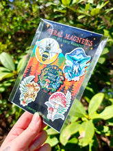Load image into Gallery viewer, Mushroom Magnet Set - Feral Forest Witch Chanterelle Amanita