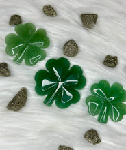 Load image into Gallery viewer, Green Aventurine 4-leaf Clovers