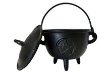 Load image into Gallery viewer, Cast Iron Cauldron with Lid