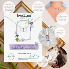 Load image into Gallery viewer, Amethyst Refined Necklace for Healing
