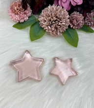 Load image into Gallery viewer, Pink Opalite Stars Flat