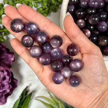 Load image into Gallery viewer, Gem Lepidolite Mini Spheres