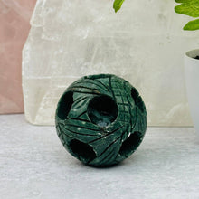 Load image into Gallery viewer, Carved Jade Puzzle Ball