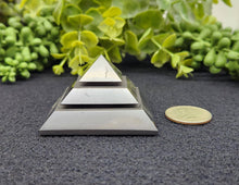 Load image into Gallery viewer, Shungite Pyramid Saqqara 5cm