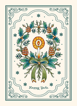Load image into Gallery viewer, Winter Wreath Postcards/Christmas Cards