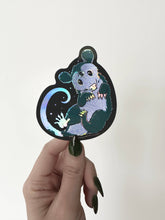 Load image into Gallery viewer, Cosmic Opossum Holo Sticker