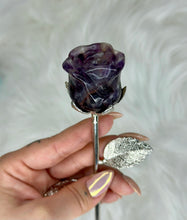 Load image into Gallery viewer, Crystal Roses with Metal Stems🌹
