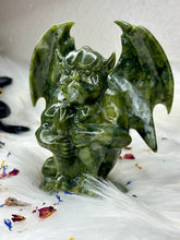 Load image into Gallery viewer, Nephrite Jade Gargoyle Demon Carving