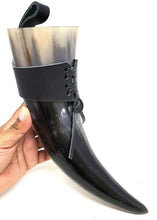 Load image into Gallery viewer, Authentic Medieval Viking Drinking Horn