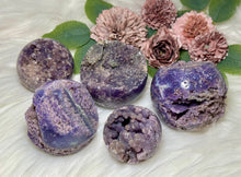 Load image into Gallery viewer, Grape Agate Spheres