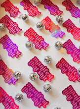 Load image into Gallery viewer, Manifest That Shit - Hot Pink Holographic Sticker
