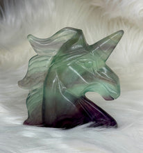 Load image into Gallery viewer, Rainbow Fluorite Unicorn