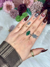 Load image into Gallery viewer, GREEN AVENTURINE Sterling Silver Ring