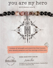 Load image into Gallery viewer, *LTE Father's Day Men's Bracelet for You Are My Hero