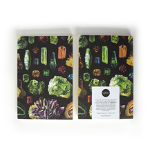 Load image into Gallery viewer, Vintage Crystals & Minerals Exposed Coptic Binding Notebook Journal