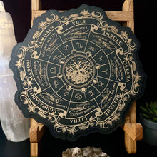 Load image into Gallery viewer, Wheel of the Year Functional Altar Calendar (Ornate Design)