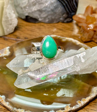 Load image into Gallery viewer, Chrysoprase Sterling Silver Rings