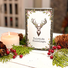 Load image into Gallery viewer, Witchy Yule / Christmas Greeting Card - Reindeer