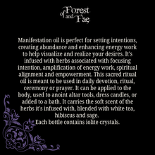 Load image into Gallery viewer, Manifestation Ritual Oil • Altar Oil for Intention Setting