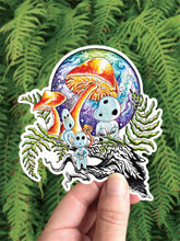 Load image into Gallery viewer, Forest Spirit - Vinyl Sticker - Kodama PNW Mononoke Mushroom